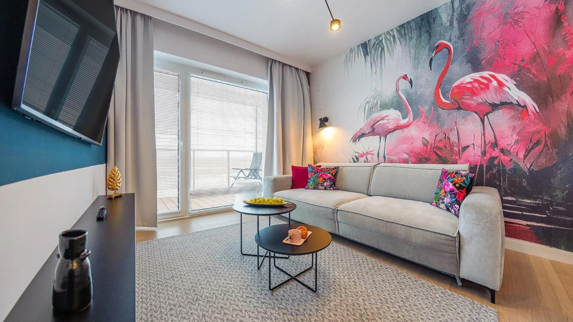 Apartment Aqua Flaming B103- Parking Basen Fitness I Bawialnia W Cenie- Polanki Aqua - Holiday City Kolobrzeg